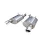 CORSA Performance 14320 Corsa 2011-2012 Ford Mustang Shelby GT500 5.4L V8 Polished Sport Axle-Back Exhaust