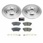 PowerStop KOE8381 OE Stock Replacement Low-Dust Ceramic Brake Pad and Rotor Kit