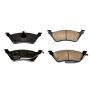 PowerStop 16-858 PowerStop - Z16 Low-Dust Ceramic Brake Pads