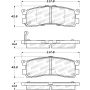 Stoptech 308.05530 Street Brake Pads - Front