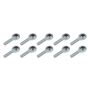 ALLSTAR PERFORMANCE ALL58016-10 Rod End LH 3/8 Male Steel 10pk