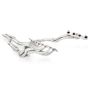 Stainless Works FTR11HCATSC 2010-14 Ford F-150 Raptor 1-7/8in Primaries 3in High-Flow Cats X-Pipe