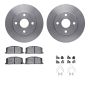 Dynamic Friction 6512-76163 Rotor Kit