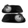 SPYDER 5080417 OEM Fog Light W/Universal Switch - Clear