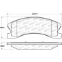 Stoptech 308.09450 Street Brake Pads