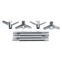 EDELBROCK EDE4401 2pc. Wing Bolts - 4.25in 4-Pack