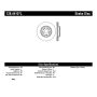 Stoptech 128.44107L Drilled Sport Brake Rotor