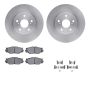 Dynamic Friction 6612-76007 Rotor Kit