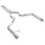 Stainless Works M15CB 2015-16 Mustang GT 3in Catback H-Pipe Retro Chambered Mufflers 2-1/2in Cores