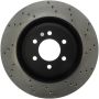 Stoptech 128.63055L Drilled Sport Brake Rotor