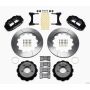 Wilwood 140-11964 Narrow Superlite 6R Front Hat Kit 14.00in 93-96 Mazda RX7