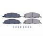 PowerStop 17-1400 PowerStop - Z17 Low-Dust Ceramic Brake Pads with Hardware