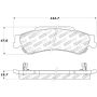 Stoptech 309.07290 Sport Brake Pads w/Shims and Hardware - Front