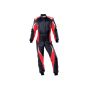 OMP Tecnica Evo Overall My21 Black/Red - Size 48 (Fia 8856-2018)