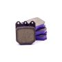 Wilwood 150-9766K Pad Set Purple Alum Rtr 6812 DLS DLS Floater DPS 3 Hole
