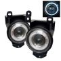 SPYDER 5021410 Halo Projector Fog Lights w/Switch - Clear