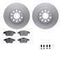 Dynamic Friction 4612-74017 Rotor Kit