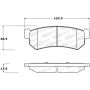 Stoptech 308.13150 Street Brake Pads - Front