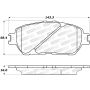 Stoptech 308.09060 Street Brake Pads