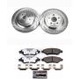 PowerStop K4723-26 Z26 Street Performance Ceramic Brake Pad and Drilled & Slotted Rotor Kit