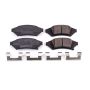 PowerStop 17-1000 PowerStop - Z17 Low-Dust Ceramic Brake Pads with Hardware