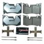 PowerStop Z26-8008 PowerStop - Z26 Performance Carbon-Fiber Ceramic Brake Pads with Hardware Kit