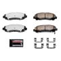 PowerStop Z36-1102 PowerStop - Z36 Truck and SUV Carbon-Fiber Ceramic Brake Pads with Hardware Kit