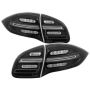 SPYDER 5086853 LED Tail Lights - Black