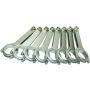 Eagle CRS7000C3D Ford 8BA Flathead 2.0in Journal H-Beam Connecting Rods w/ ARP 2000 Bolts (Set of 8)