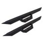 Raptor Magnum RT Drop Steps Running Boards Black for 2007-2018 Jeep Wrangler JK 2-Door
