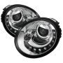 SPYDER 5080554 Projector Headlights - DRL - Chrome