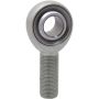 QA1 KML8 K Series 3-Pc Rod End - Male/Left Hand - .5in Bore x 1/2-20 - Carbon Steel