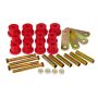 Prothane 62-67 Chevy Nova HD Spring & Shackles Bushings - Red