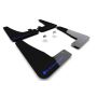 Rally Armor MF102-UR-BLK/BL Black Mud Flap/Blue Logo