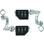 Kuryakyn 7555 Trident Dually Longhorn Offset  1-1/4inch Clamp Chrome