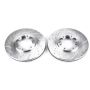 PowerStop JBR917XPR PowerStop Evolution Performance Drilled, Slotted & Plated Brake Rotor Pair