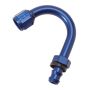 Russell Performance -6 AN Twist-Lok 150 Degree Hose End (1in Radius)