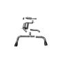 CORSA Performance 14834BLK Corsa 14-16 Volkswagen GTI Mk7 Black Sport 3.0in Cat-Back Dual Rear Exit with Single Pro-Series Tips