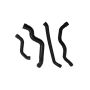 CRP PRODUCTS ABK0131 Rein OE Quality Breather Hose Kit