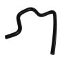 CRP PRODUCTS CHE0176R Rein OE Quality Water Hose
