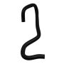 CRP PRODUCTS CHH0107R Rein OE Quality Heater Hose