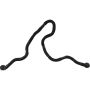 CRP PRODUCTS CHH0815 Rein OE Quality Heater Hose