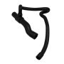 CRP PRODUCTS CHR0417 Rein OE Quality Radiator Hose