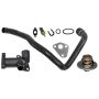 CRP PRODUCTS CHS0645 Rein Premium Quality Coolant Flange, Hose & Thermostat Replacement Kit