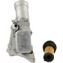 CRP PRODUCTS HEU0115 Upgraded Rein Automotive Aluminum Oil Filter Housing w/filter and hardware