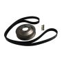 CRP PRODUCTS PKW0001 Rein Automotive Aluminum Water Pump Pulley and Belt Kit.