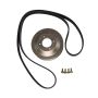 CRP PRODUCTS PKW0001 Rein Automotive Aluminum Water Pump Pulley and Belt Kit.