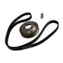 CRP PRODUCTS PKW0002 Rein Automotive Aluminum Water Pump Pulley and Belt Kit.
