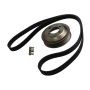 CRP PRODUCTS PKW0002 Rein Automotive Aluminum Water Pump Pulley and Belt Kit.