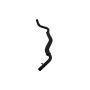 CRP PRODUCTS PSH0339 Rein OE Quality Power Steering Return Rubber Hose w/ Clamps